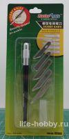09908    + 5  / Hobby knife + 5 assorted interchangeable blades